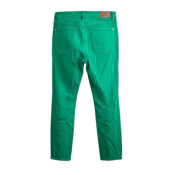 Judy Blue Vibrant Green Ankle Jeans - Picture 2 of 6